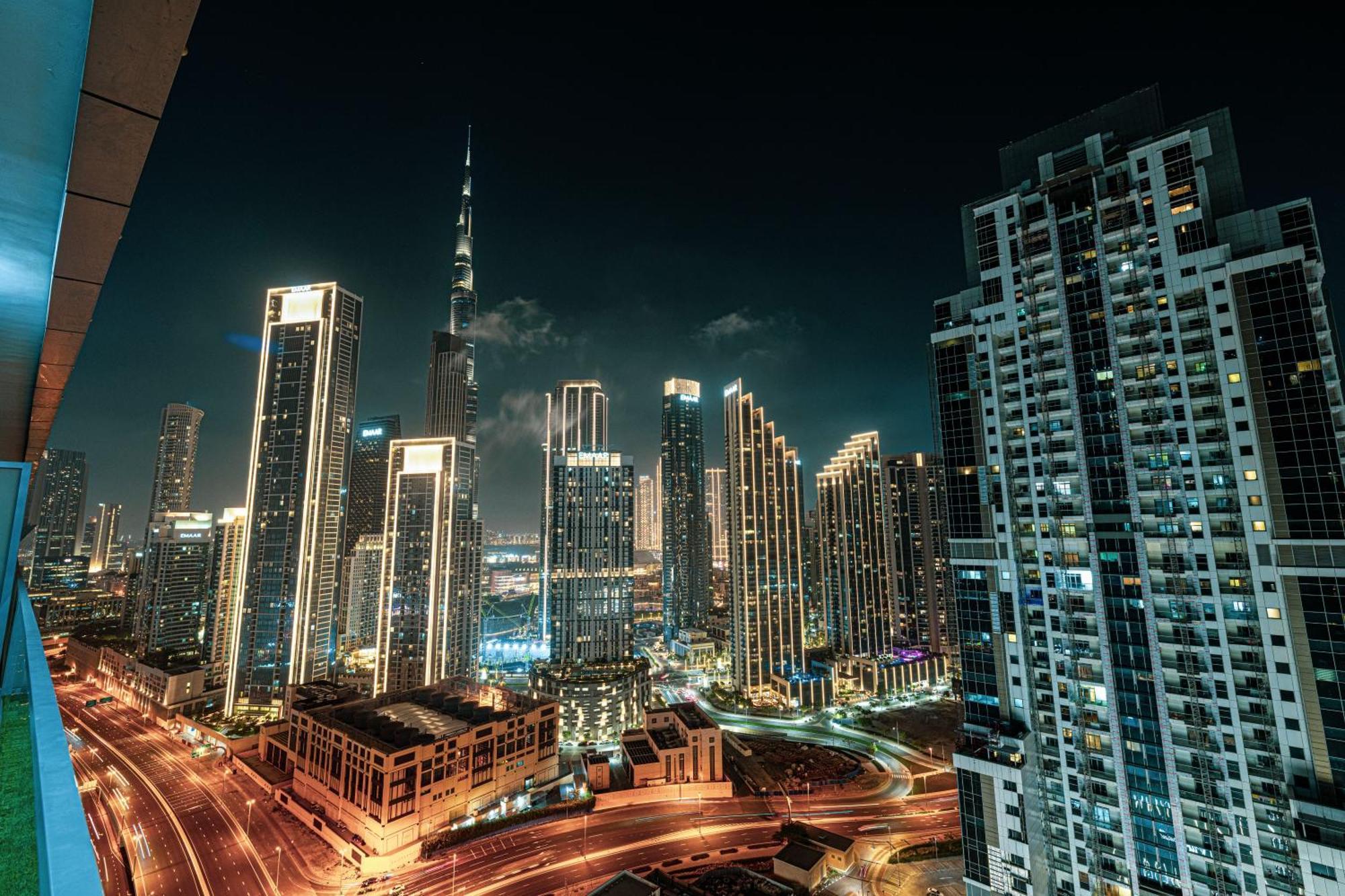 Apartment Boulevard 2 Bedroom Family With Burj Khalifa View And Infinity Pool In 64th Floor Downtown *