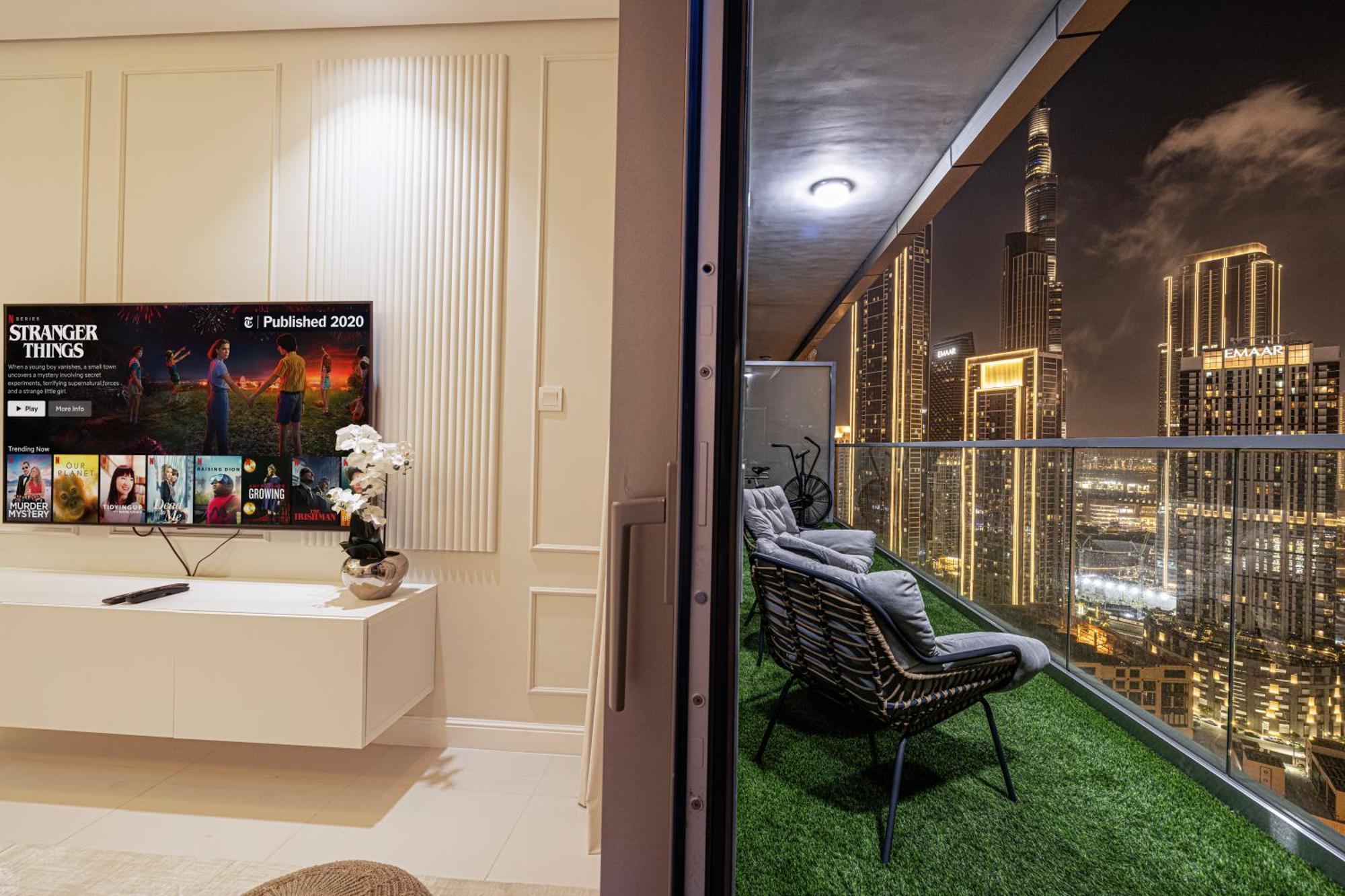 Apartment Boulevard 2 Bedroom Family With Burj Khalifa View And Infinity Pool In 64th Floor Downtown *