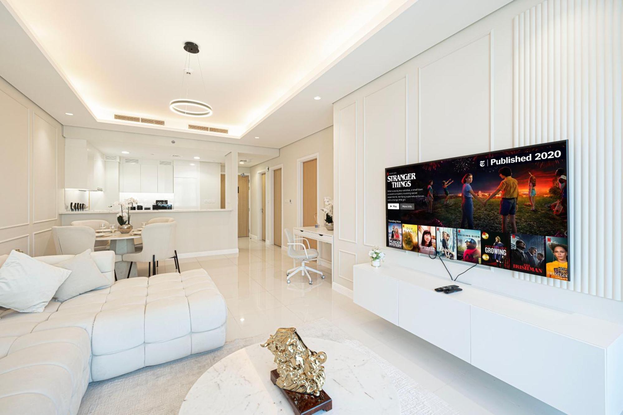 Apartment Boulevard 2 Bedroom Family With Burj Khalifa View And Infinity Pool In 64th Floor Downtown *