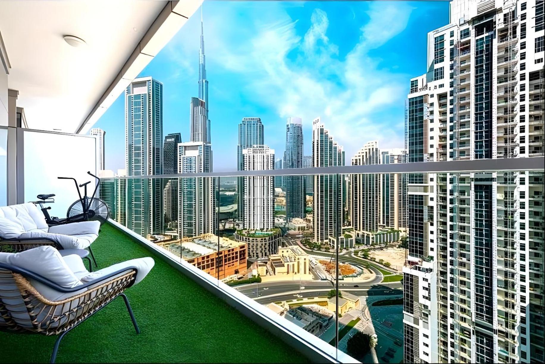 Boulevard 2 Bedroom Family With Burj Khalifa View And Infinity Pool In 64th Floor Downtown * Dubai